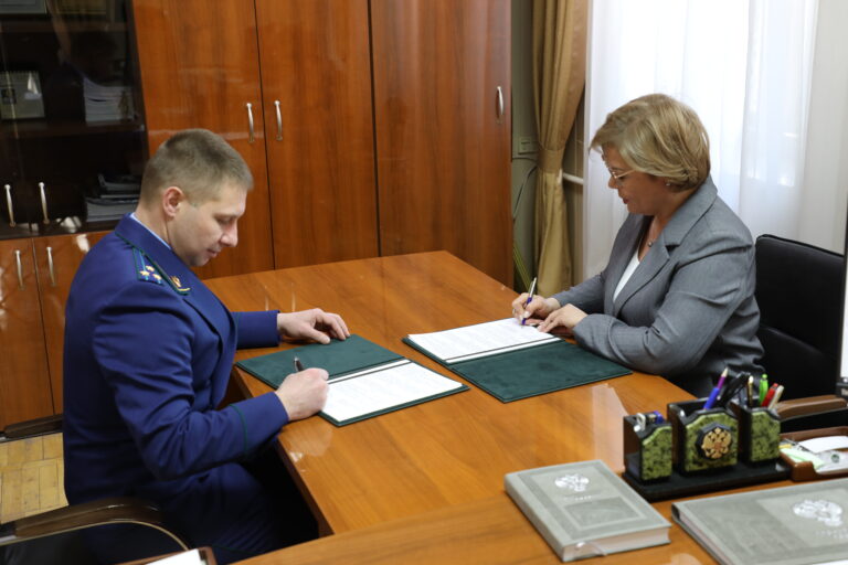 Заключено соглашение о взаимодействии между Прокуратурой Уфы и КСП Уфы