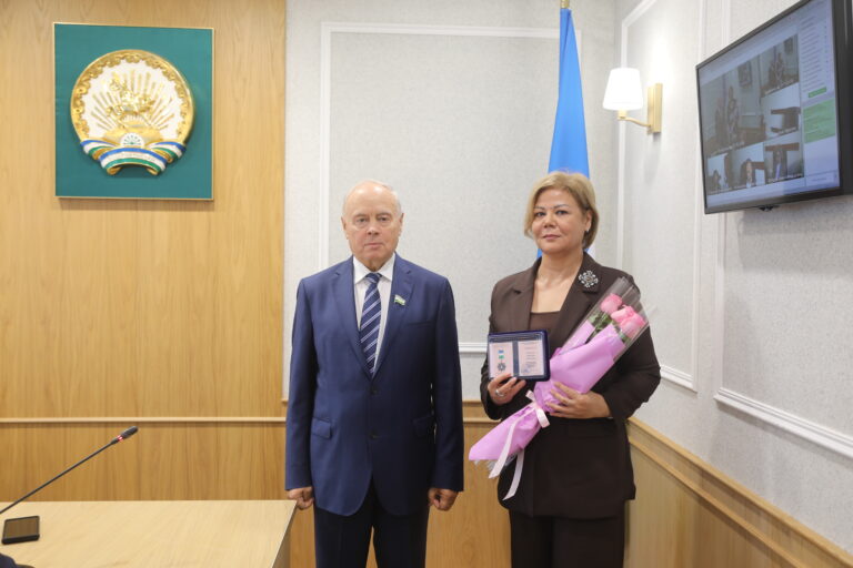 Награждение за вклад в укрепление законности